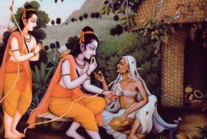 This is how Lord Rama met mother Sabari